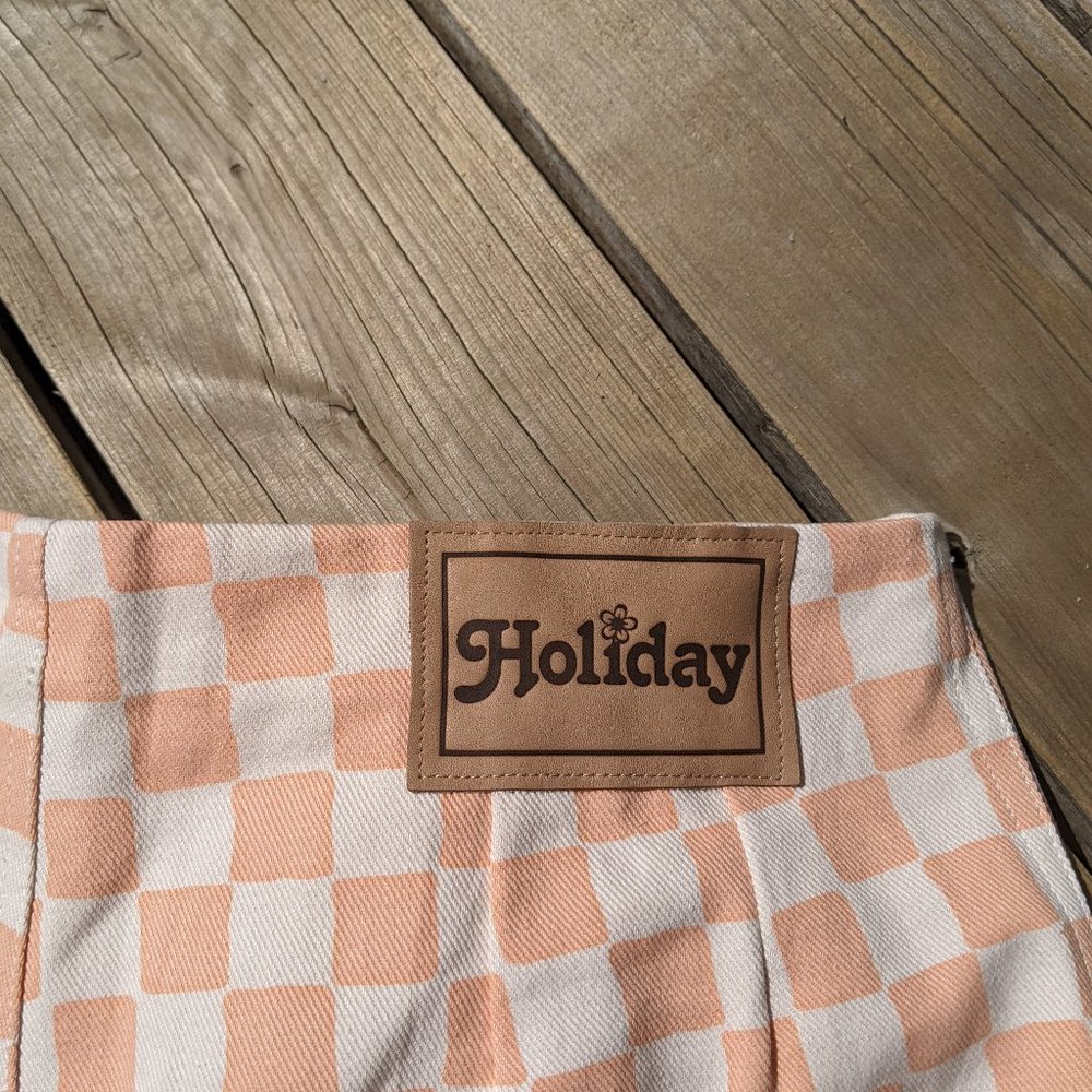 Checkered Straight Leg Pants - image 4